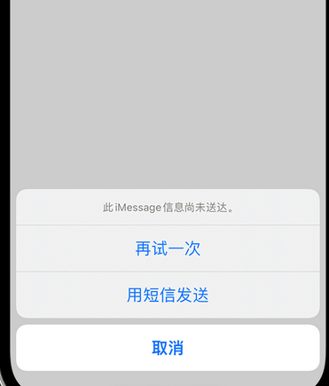 昭阳apple维修iPhone上无法正常发送iMessage信息