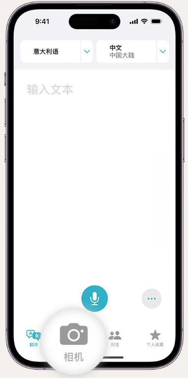 昭阳苹果14维修店分享iPhone14通过摄像头取景实时翻译文本教程 