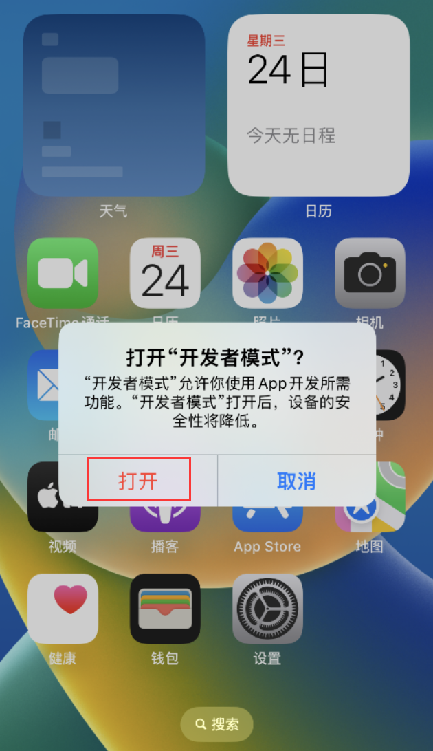 昭阳苹果手机维修分享如何打开开发者模式 