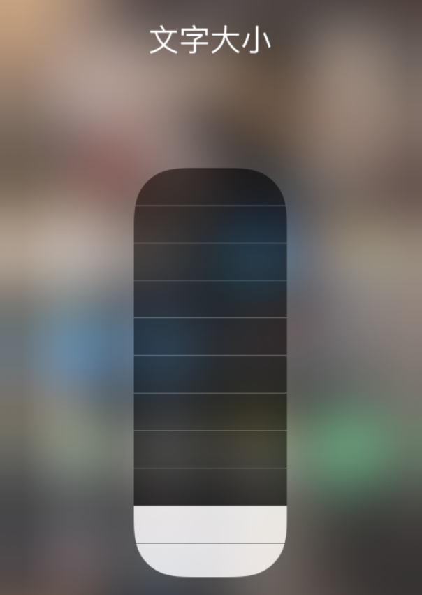 昭阳苹果手机维修分享小技巧：在 iPhone 控制中心快速调节字体大小 