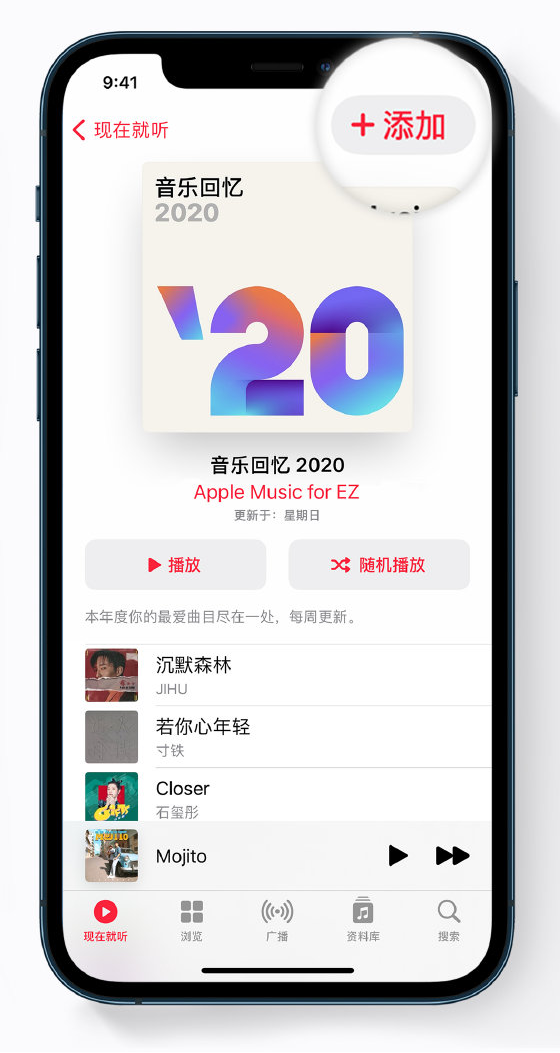 昭阳苹果手机维修分享如何在 Apple Music 中查看过去一年听的歌 